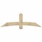 Ekena Millwork Bellingham Rough Sawn Timber Gable Bracket, Douglas Fir, 72"W x 24"H x 4"D x 6"F, 8/12 Pitch GBW072X24X0406BEL00RDF - alternate 1